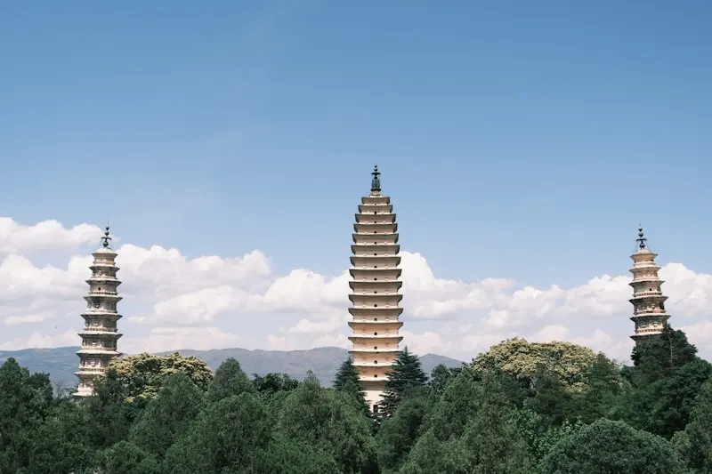 Three Pagodas of Dali